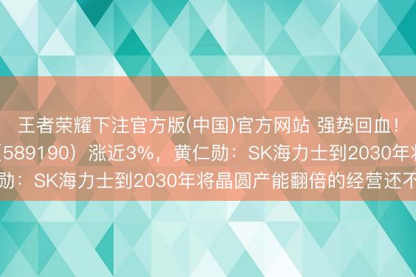 王者荣耀下注官方版(中国)官方网站 强势回血!科创芯片ETF华宝(589190)涨近3%,黄仁勋:SK海力士到2030年将晶圆产能翻倍的经营还不够